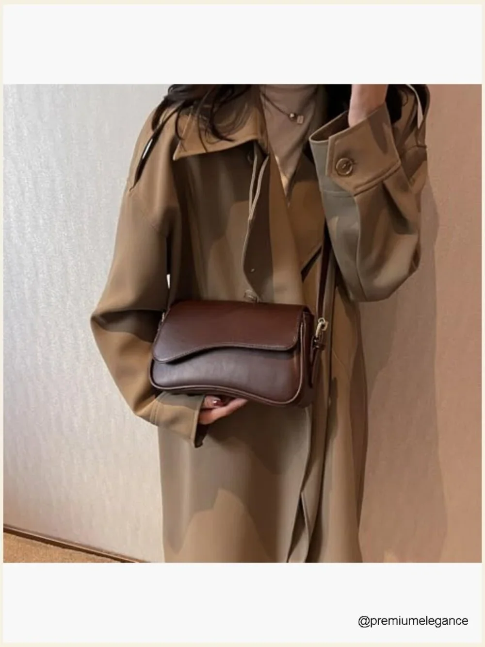 Y2K Crossbody Vegan Leather Hobo Bag with Removable Straps